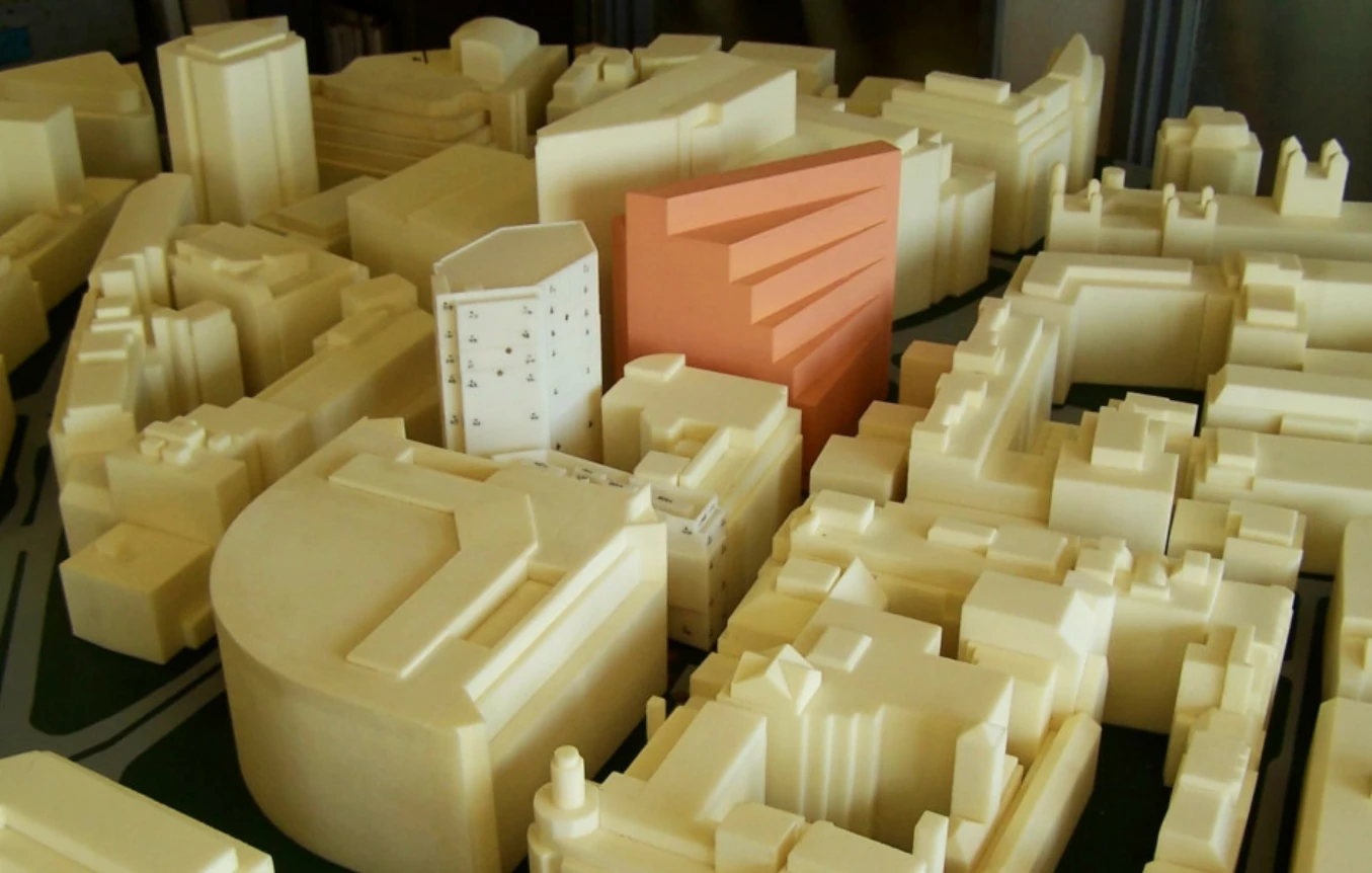 Wind tunnel Model of buildings