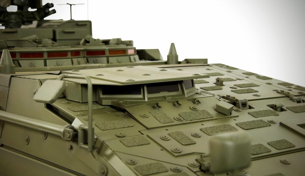 1:10 Boxer Vehicle Military Display Model Land Defence