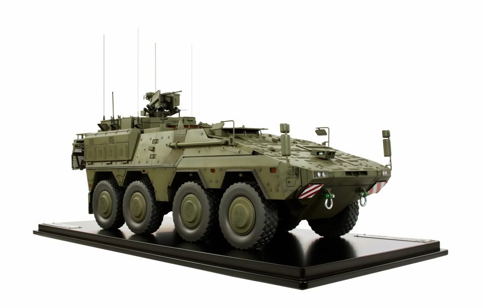 1:10 Boxer Vehicle Military Display Model Land Defence