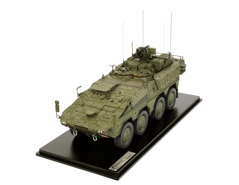 1:10 Boxer Vehicle Military Display Model Land Defence