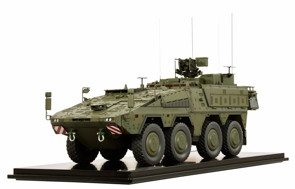 1:10 Boxer Vehicle Military Display Model Land Defence