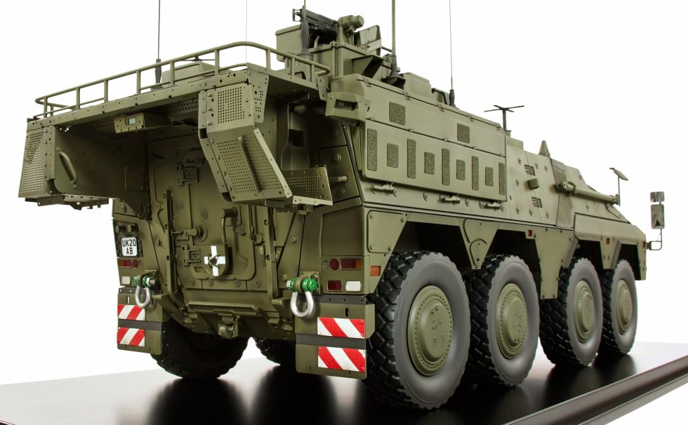 1:10 Boxer Vehicle Military Display Model Land Defence