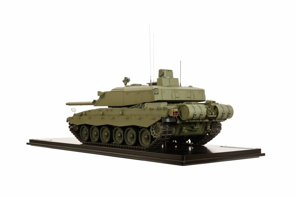 1:10 Challenger 3 MBT Tracked Vehicle Military Display Model Land Defence