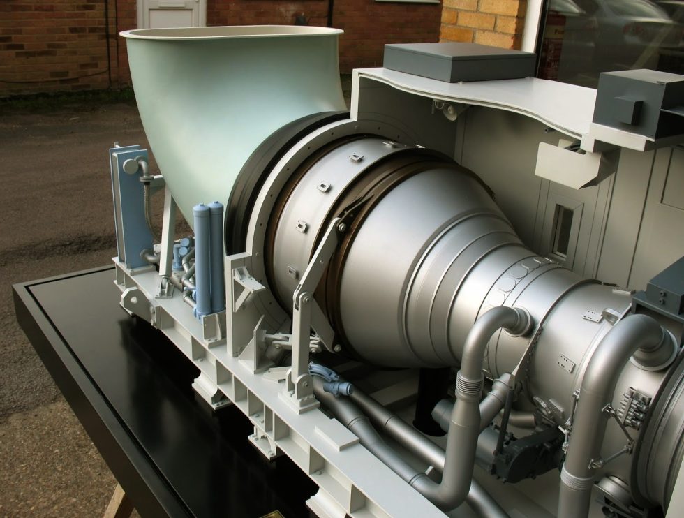 1:5 Gas Turbine Naval Exhibition Marketing Display Model