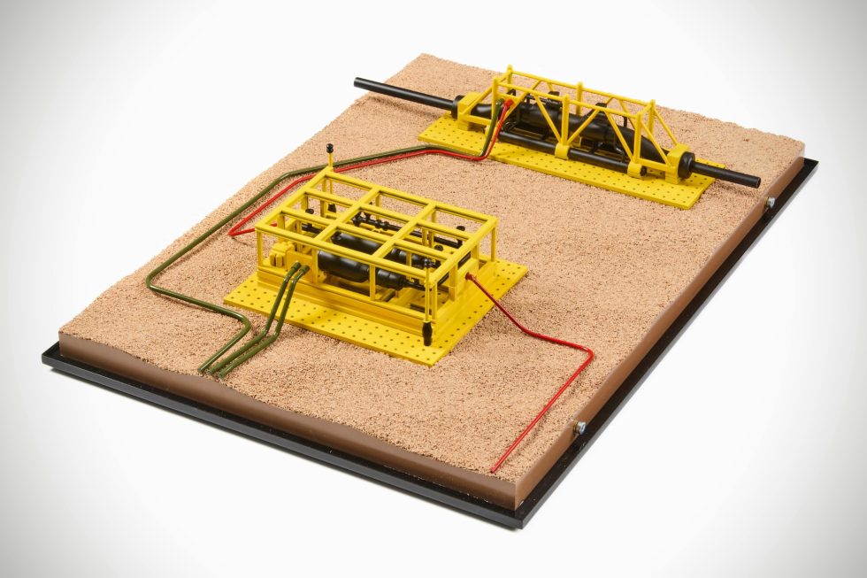 Subsea Offshore Gas Pipeline Engineering Exhibition Display Model