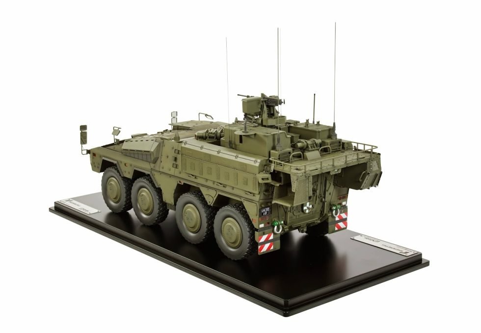 1_10 Boxer Vehicle Military Display Model Land Defence
