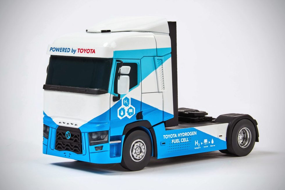 1:30 Hydrogen Hyliko Truck Automotive Presentation Marketing Exhibition Display Model - Scale Model Making