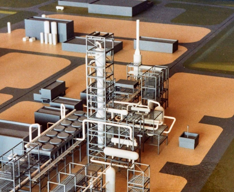 Oil Rig Offshore Gas Pipeline Engineering Exhibition Display Model