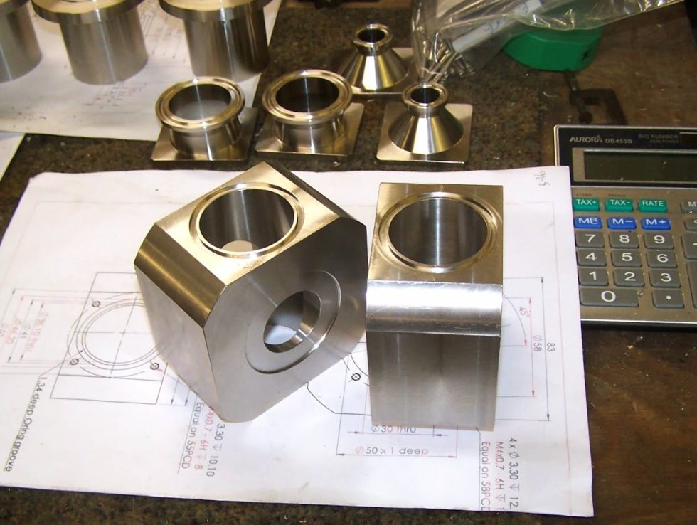Scale models of metal components