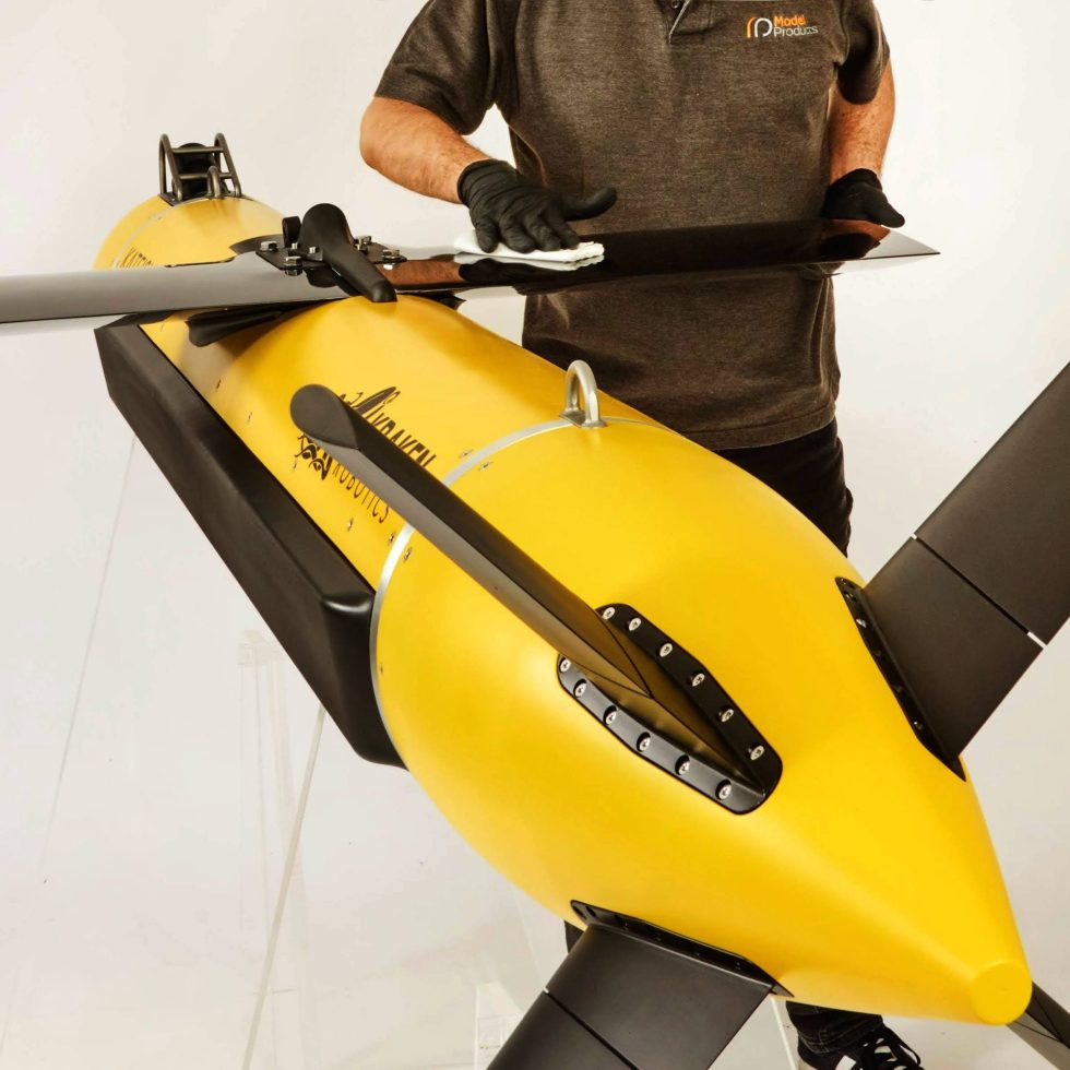 Full-Size Replica Exhibition Display Model Glass-Fibre AUV ROV SubSea Ocean Sonar