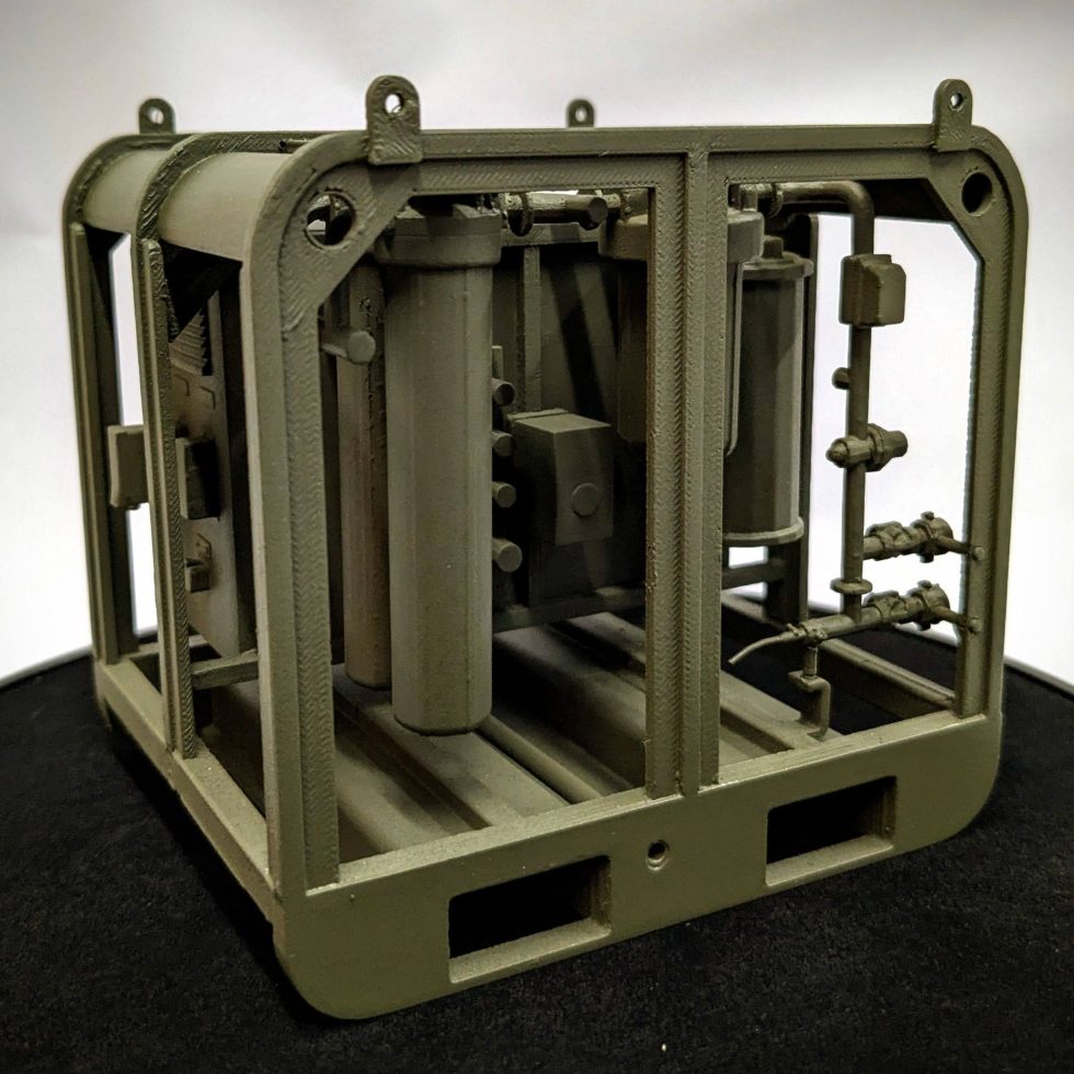 Engineering Water Defence System Exhibition Model Defence NATO Quick Cost Effective