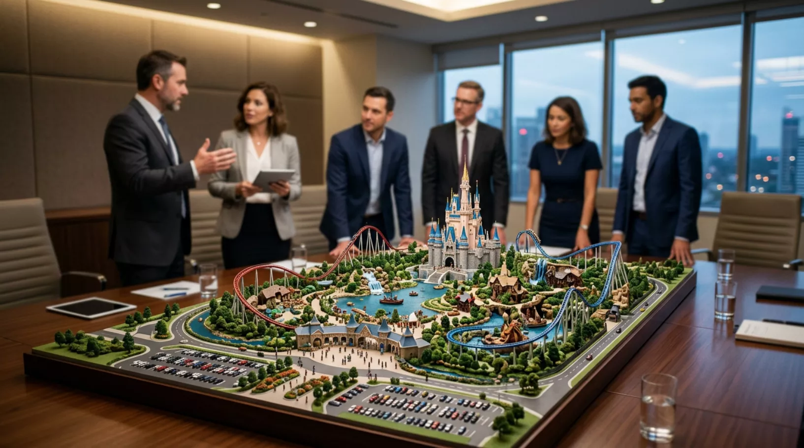 concept model of Universal Studios4
